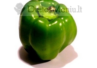 Paprika, saldžioji, žalia